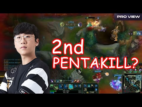 Ruler almost gets 2nd PENTAKILL if not because of FAKER