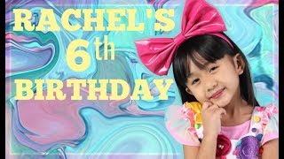 CANDYLAND PARTY with UNICORN RACHEL'S 6TH BIRTHDAY