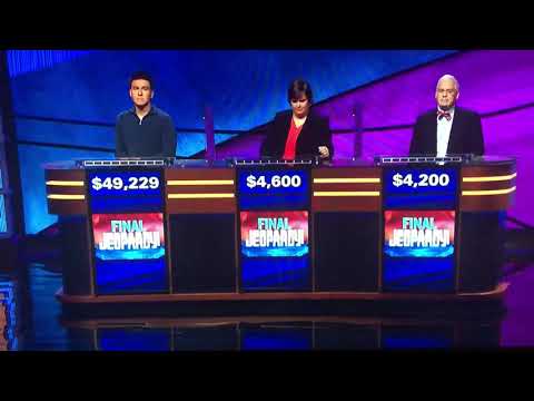Final Jeopardy 5/20/19
