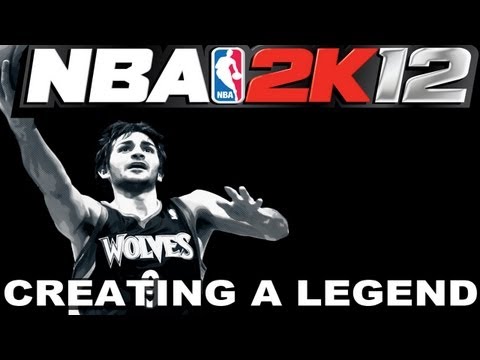NBA 2k12 Create A Legend - Ricky Rubio