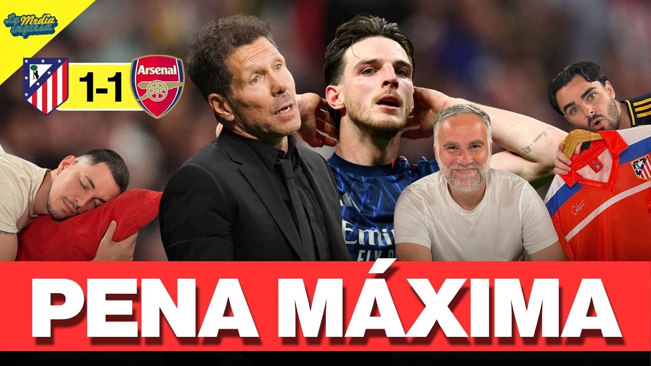 ATLETI 1-1 ARSENAL: CHOLO PUDIERON EMPATAR | CON  ⁨@Abotepronto_oficial