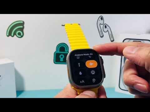 How to Turn ON / OFF AirPlane Mode on Apple Watch