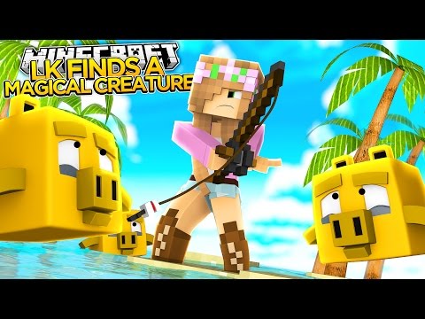 Minecraft - LITTLE KELLY CATCHES A MAGICAL CREATURE!