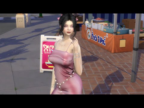 sims4 alpha cc style download brunette female Daniela Montero by Bonita100 Game Video Preview