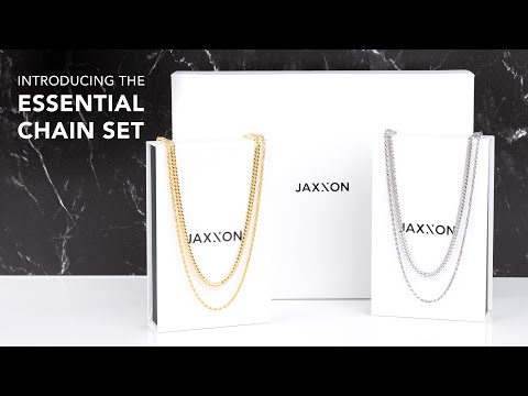 Essential Chain Set - The Perfect Gift - Made with Real Gold and Real Silver - JAXXON