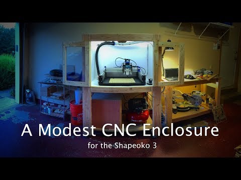 Building a 2x4 CNC Enclosure - CNC Project #96