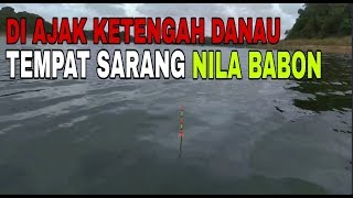 Download lagu LAGI ASIK MANCING TIBA TIBA ADA YG NGAJAK KETENGAH DANAU ||tempat sarang nila BABON. mp3
