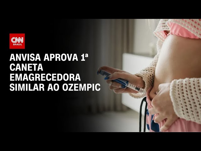 Anvisa aprova caneta emagrecedora brasileira após fim da patente do Ozempic | LIVE CNN