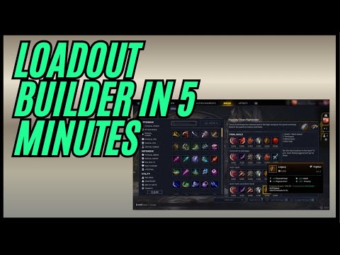 LOADOUT BUILDER! | PREDECESSOR PATCH 1.10