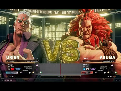 SFV AE - Qiuqiu (URIEN) vs EDFCer (AKUMA)