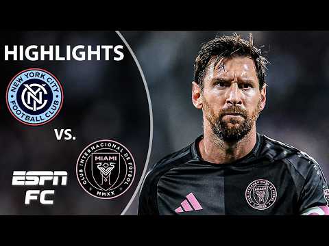 MESSI BRACE 🙌 New York City FC vs. Inter Miami | Full Game Highlights | ESPN FC