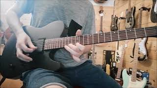 Video thumbnail for ESP Ltd TE-401 black satin - EMG 60 neck / EMG 81 bridge by GUITAR GEAR - Strumenti Musicali Dalmine BG