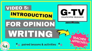 How to Write an Introduction for an Opinion Essay | 4th Grade | Video 5