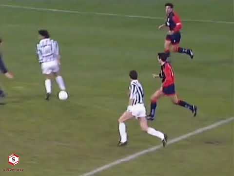 Il Cagliari estromette la favoritissima Juve ai quarti di coppa UEFA (1993)