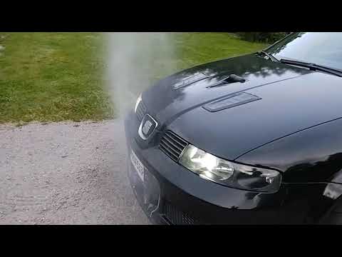 DIY intercooler water sprayer first test
