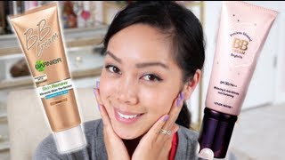 Korean BB Cream (Etude House) Vs. American BB Cream (Garnier) - itsjudytime