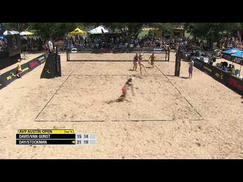 AVP Pro Series Austin Open | Day/Stockman vs. Davis/Van Gunst | Court 1 | Saturday