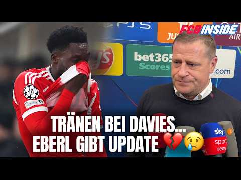 Tränen bei Davies! Eberl gibt Update zu Bayern-Verletzten