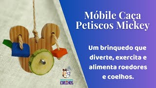 Vídeo de Brinquedo Móbile Caça Petiscos Mickey Little Dreams