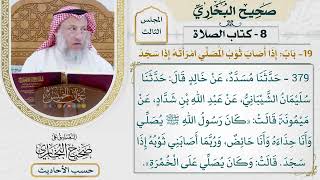 [379] حديث: كان رسول الله يصلي وأنا حذاءه وأنا حائض [كتاب الصلاة]