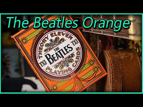 Voir la vidéo Jeu De Carte The Beatles orange - Theory 11