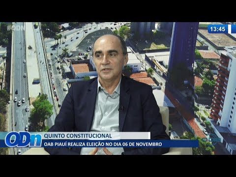 Presidente de comissão comenta eleições da OAB Piauí no próximo Sábado 02 11 2021