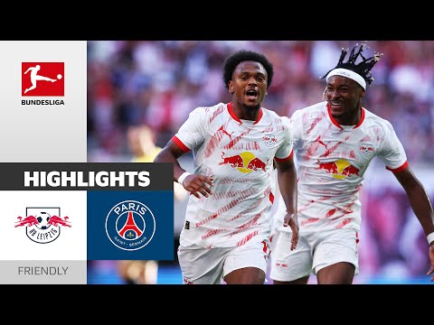 RB Leipzig vs. Paris Saint-Germain | 1-1 | Highlights - Friendly