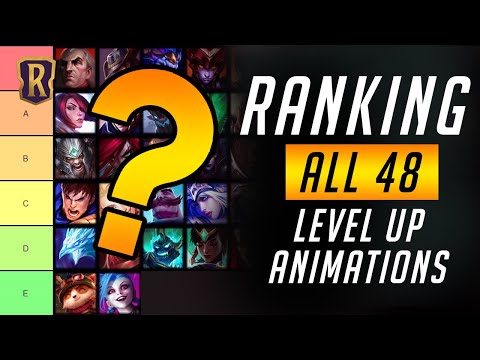 Ranking ALL 48 Level Up Animations (including Viktor, Zoe and Riven) | Legends of Runeterra