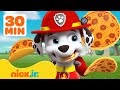 PAW Patrol Pizza Adventures & Rescues! 🍕 w/ Marshall & Rocky | 30 Minute Compilation | Nick Jr.