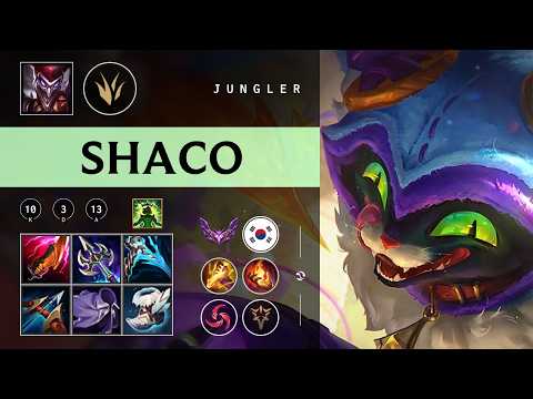 Shaco Jungle vs Xin Zhao - KR Master Patch 26.03