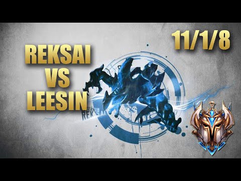 KZ Cuzz Rek'sai Jungle Vs Leesin - KR Challenger Match Summary Patch 9.19