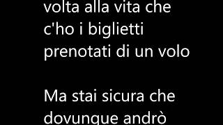 Rocco Hunt - Niente da bere -Testo/Lyrics