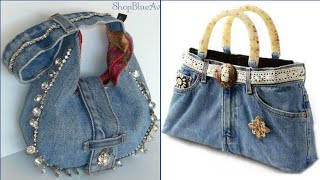 Budget friendly diy Dean Jeans Recycling Craft ideas #diy #decoration #ideas