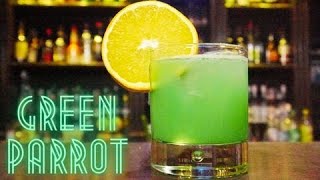 GREEN PARROT COCKTAIL Recipe