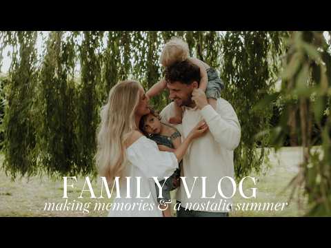 FAMILY VLOG | Nostalgic Summer Days, Beach Trip & Making Memories