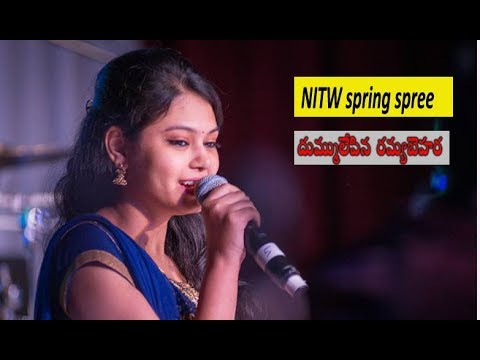 Ramya behara rocks at nitw