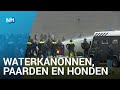 Mobiele Eenheid grijpt in bij protest Museumplein