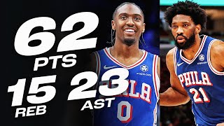 Tyrese Maxey - Joel Embiid - Philladelphia Sixers