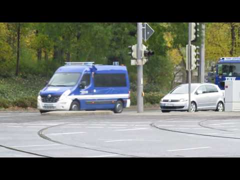 THW OV Leipzig (TZ, B1, B1, FK, Bel) + OV Grimma (TZ, B1, B2) [Einsatzfahrt]