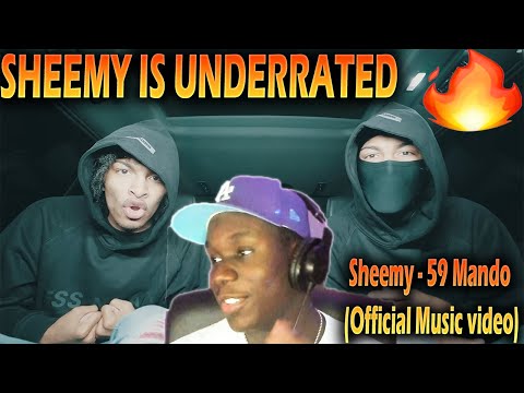 SHEEMY IS UNDERRATED 🔥 WaviJus Reacts To - Sheemy - 59 Mando (Official Music video)