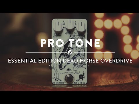 Pro Tone Pedals Essential Edition Mini Dead Horse Overdrive 2015 Surf White image 4