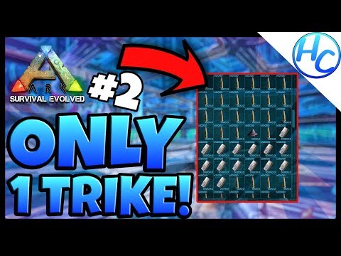 I RAIDED A HUGE BASE WITH ONLY 1 TRIKE! (CRAZY LOOT!) | Ark Modded pvp #2