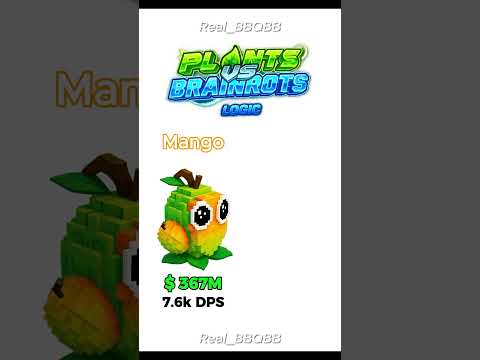 🥭 Mango vs 🍅 Tomatrio – Plants vs Brainrots