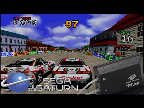 Sega Saturn NetLink with Sega Rally Championship (CMA vs. Tink) - 5/27/22