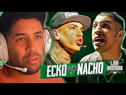 MKS REACCIONA A ECKO vs NACHO | #LIGABAZOOKA - SUMMER EDITION 2025