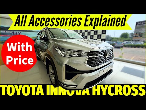 Ultimate Guide to Toyota Innova Hycross Accessories with Price | Accessories of Hycross with price