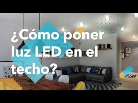 Instalar tiras led en el techo y paredes