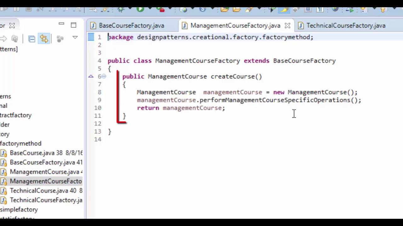 Creational Design Patterns in Java:Factory Design Pattern Practical Example