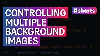 Set and control multiple background images on a single element with CSS