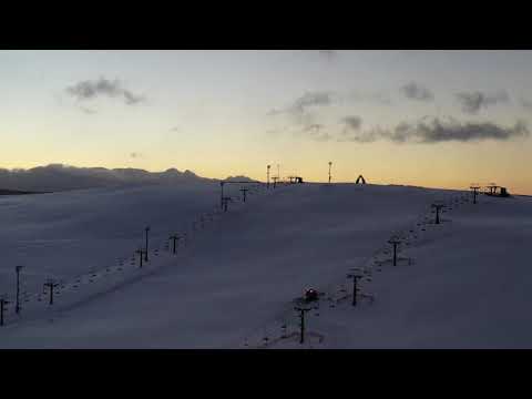 ビーナスライン　霧ヶ峰高原 冬景色